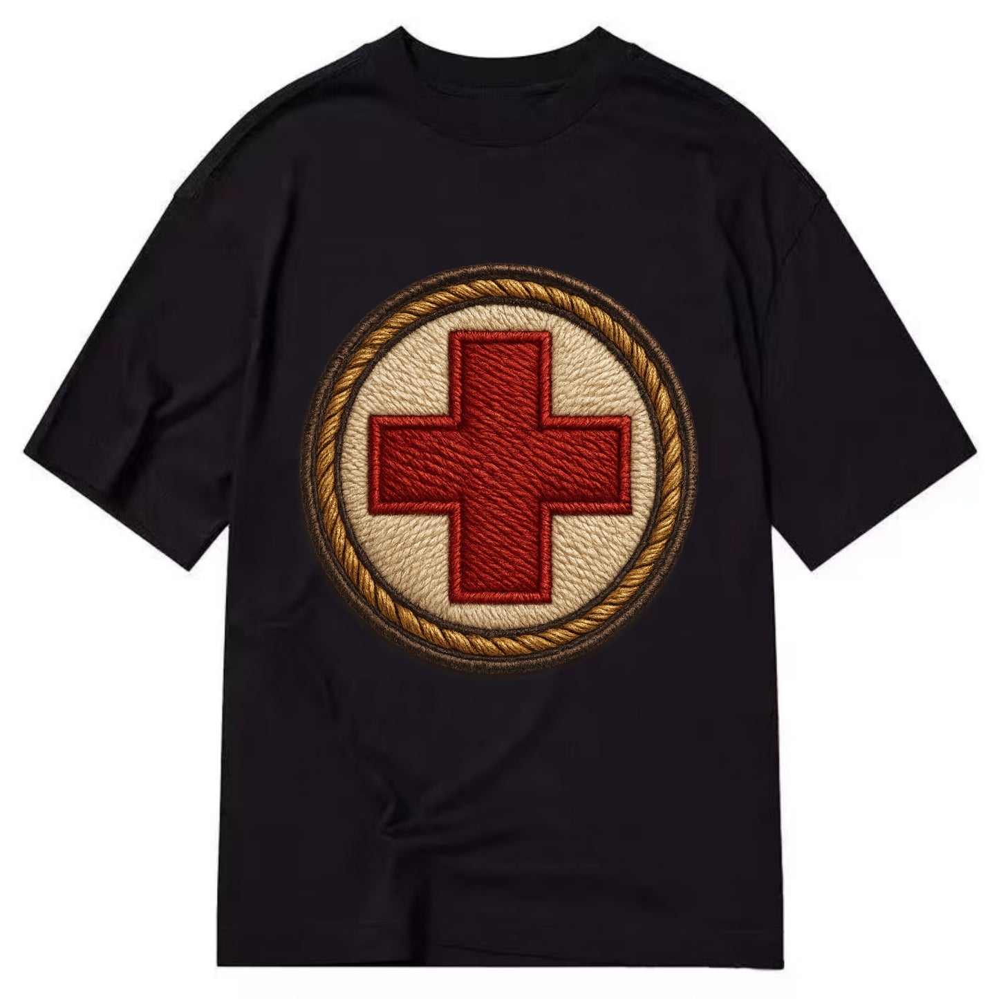 Medical Cross  - Classic T-shirt - Black