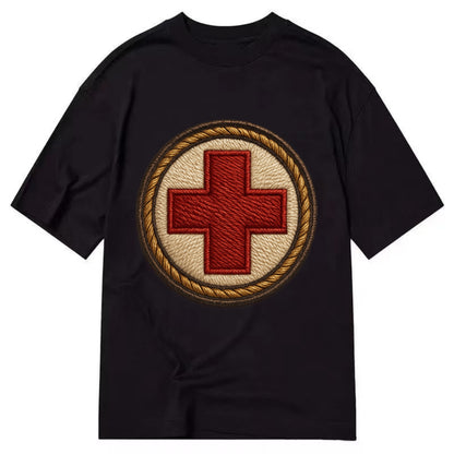 Medical Cross  - Classic T-shirt - Black