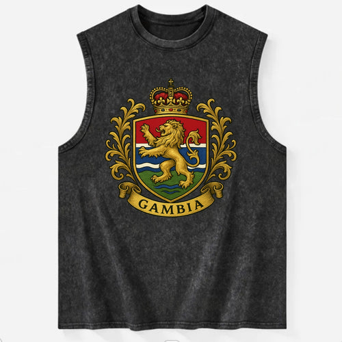 Gambia Heritage Badge  - Vintage Washed Tank