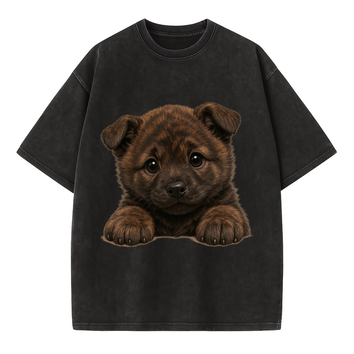 Kai Ken  - Vintage T-shirt - Black