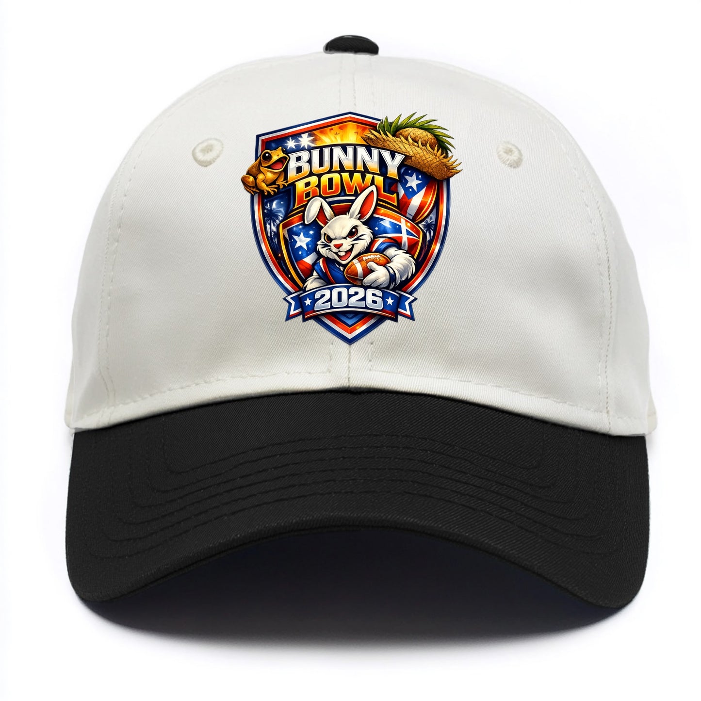 Bunny Bowl 2026 - Two Tone Cap - Black