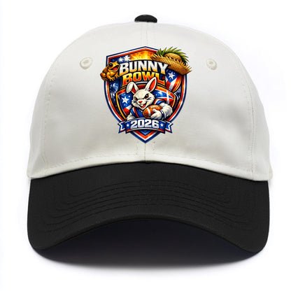 Bunny Bowl 2026 - Two Tone Cap - Black