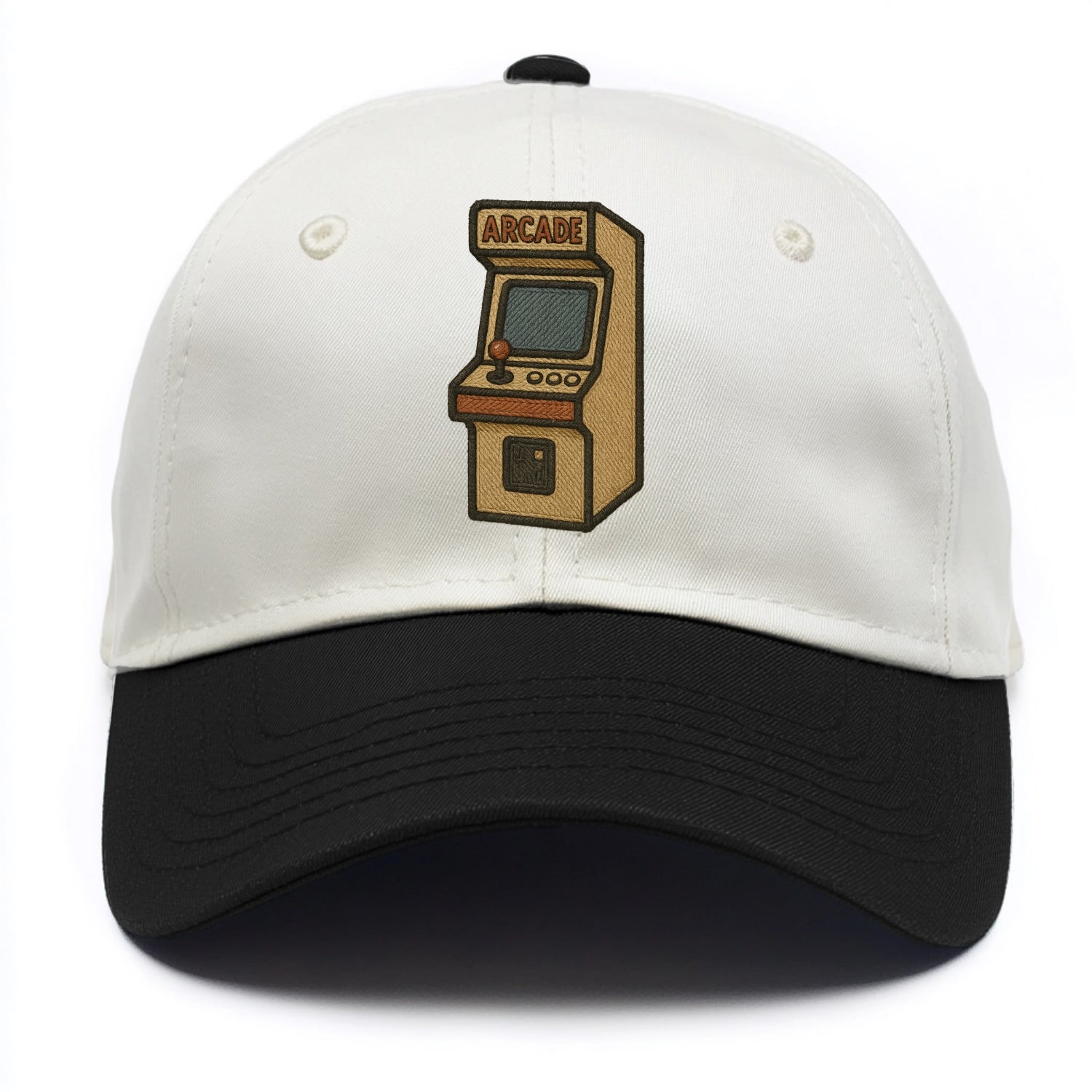 Arcade Cabinet  - Two Tone Cap - Black