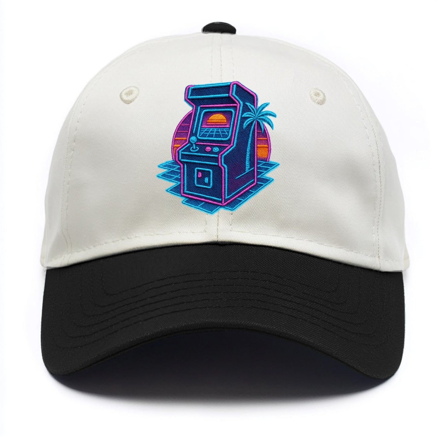 Arcade Machine - Two Tone Cap - Black