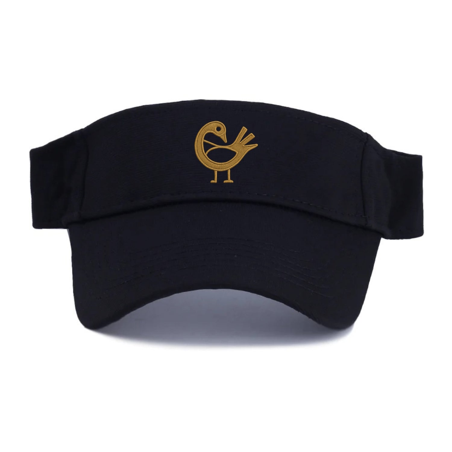 Adinkra Sankofa  - Visor - Black