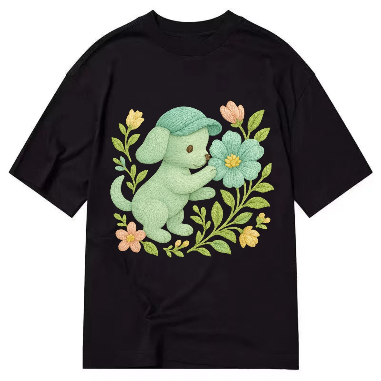 Mint Puppy - Classic T-shirt - Black
