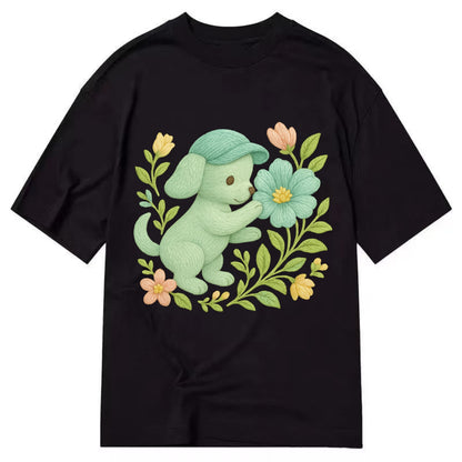Mint Puppy - Classic T-shirt - Black