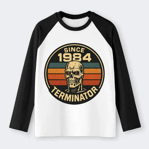 Terminator - Raglan Long Sleeve T-Shirt