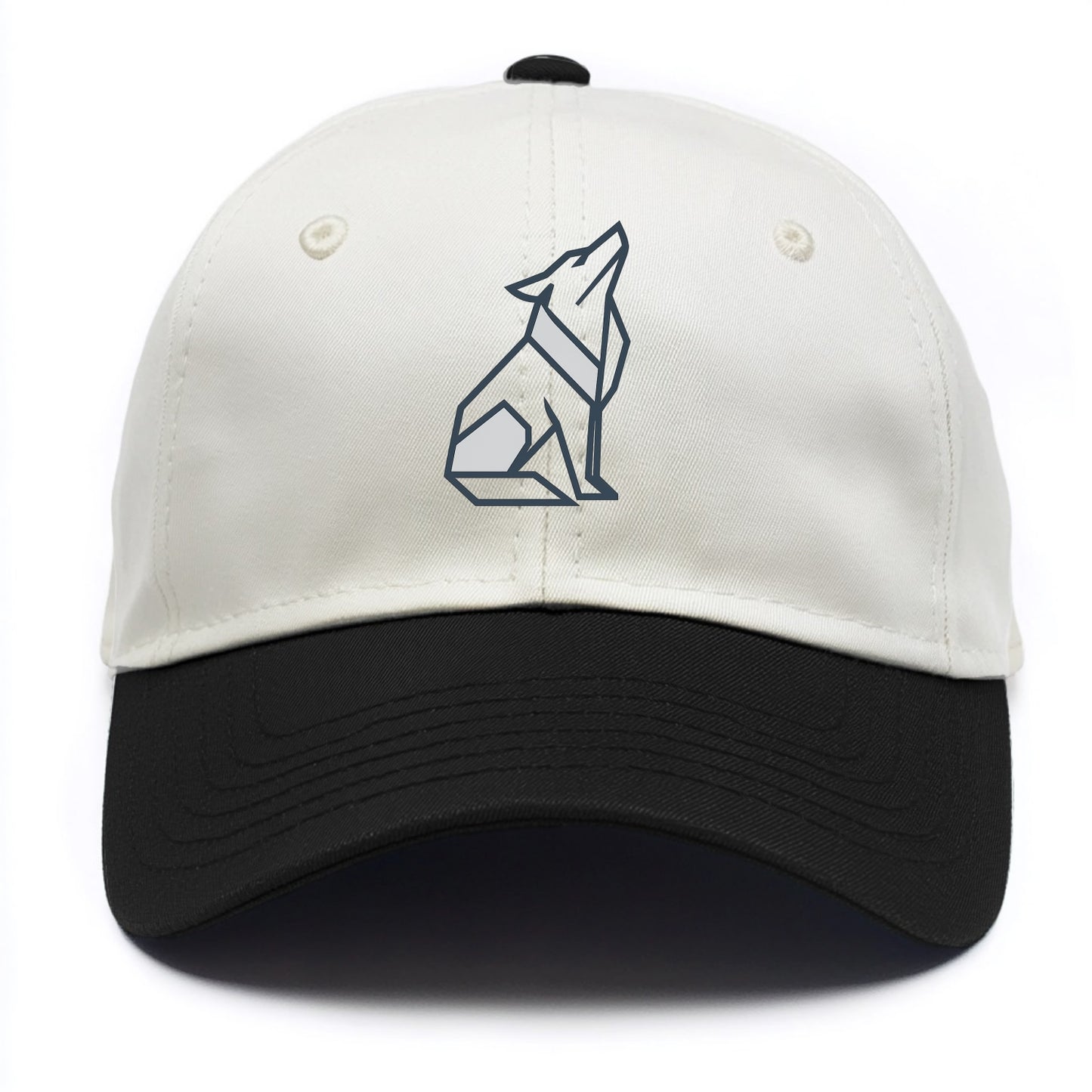 Titanium Wolf Strong  - Two Tone Cap - Black