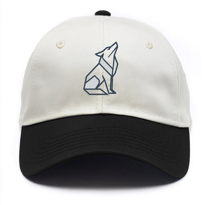 Titanium Wolf Strong  - Two Tone Cap - Black