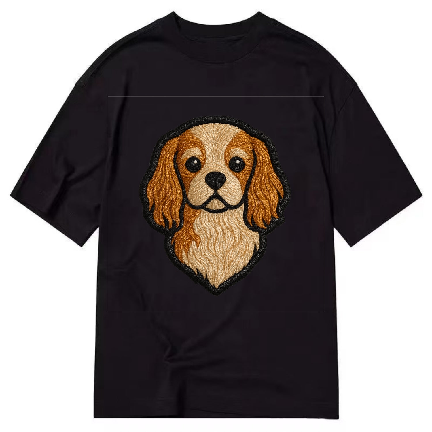 Cavalier King Charles Spaniel - Modern g - Classic T-shirt - Black