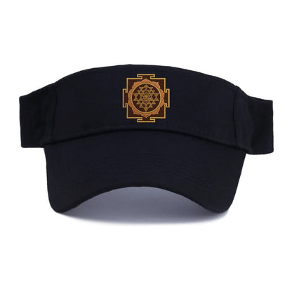 Sri Yantra  - Visor - Black