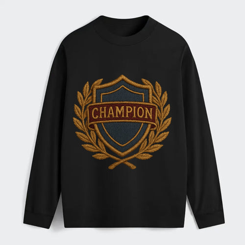 Champion Shield  - Classic Long Sleeve Shirt