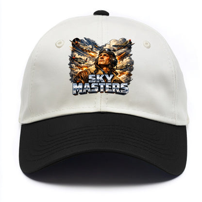 Sky Masters - Two Tone Cap - Black