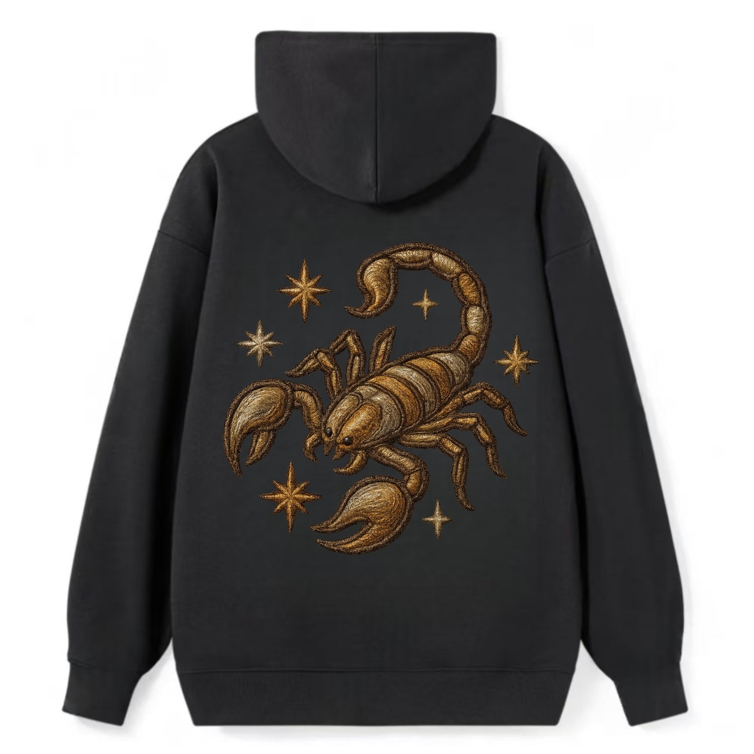 Scorpio Scorpion  - Classic Pullover Hoodie - Black