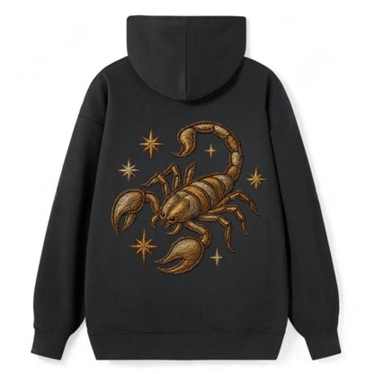 Scorpio Scorpion  - Classic Pullover Hoodie - Black
