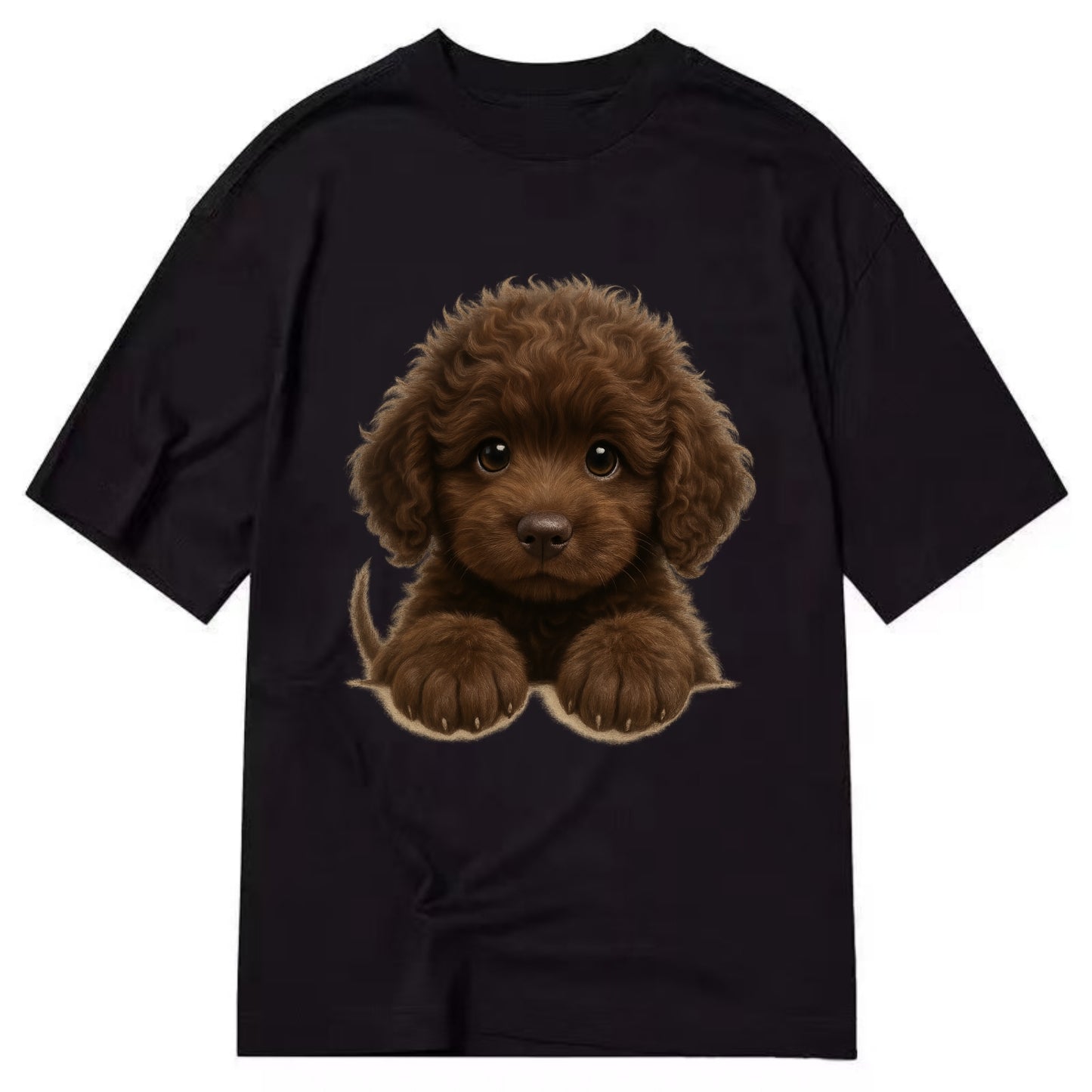 Irish Water Spaniel  - Classic T-shirt - Black