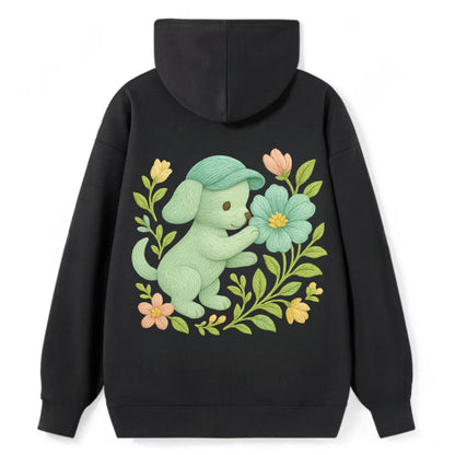 Mint Puppy - Classic Pullover Hoodie - Black