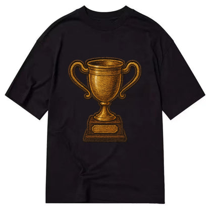 Trophy Cup  - Classic T-shirt - Black