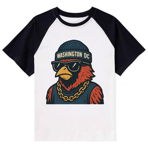 cardinal washington Dc dc navy us East - Contrast Raglan T-shirt