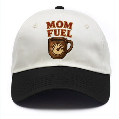 Mom Fuel  - Two Tone Cap - Black