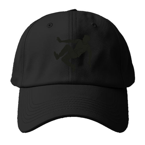 Parkour athlete wall run - Baseball Cap