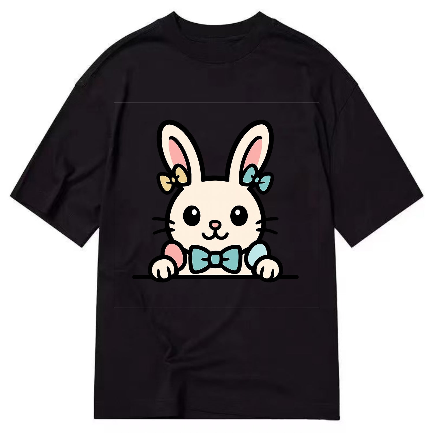 Easter Bunny  - Classic T-shirt - Black