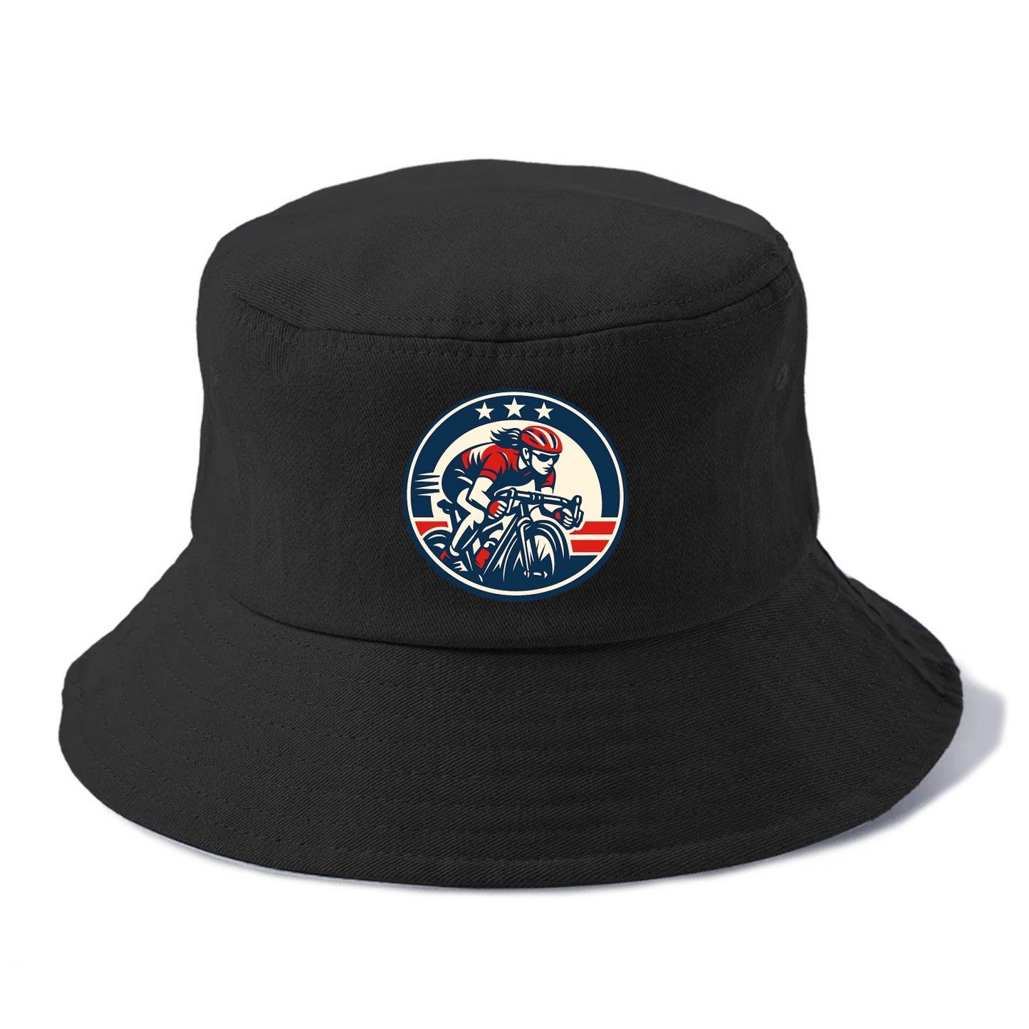 Speed Queen Emblem - Bucket Hat - Black