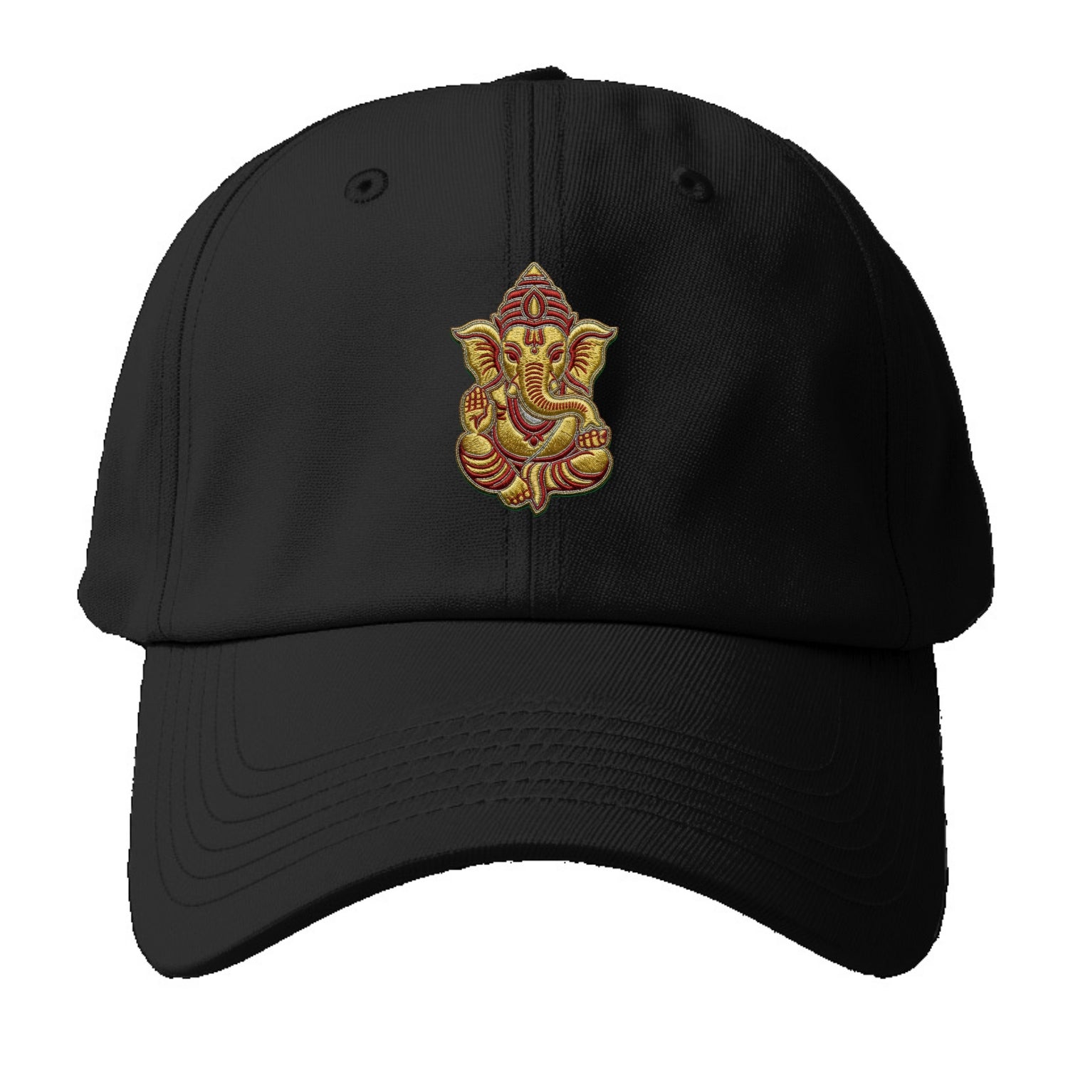 Ganesh - Baseball Cap For Big Heads - Black