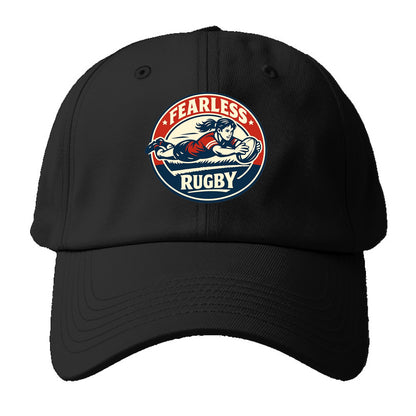 Fearless Try Scorer Emblem - Baseball Cap - Black