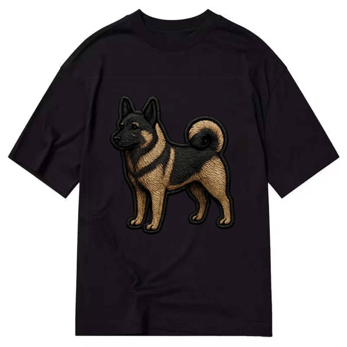 Norwegian Elkhound - Trendy Nordic desig - Classic T-shirt - Black
