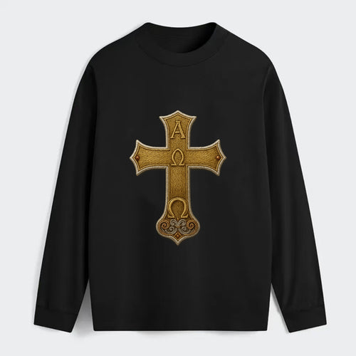 Alpha Omega Cross  - Classic Long Sleeve Shirt