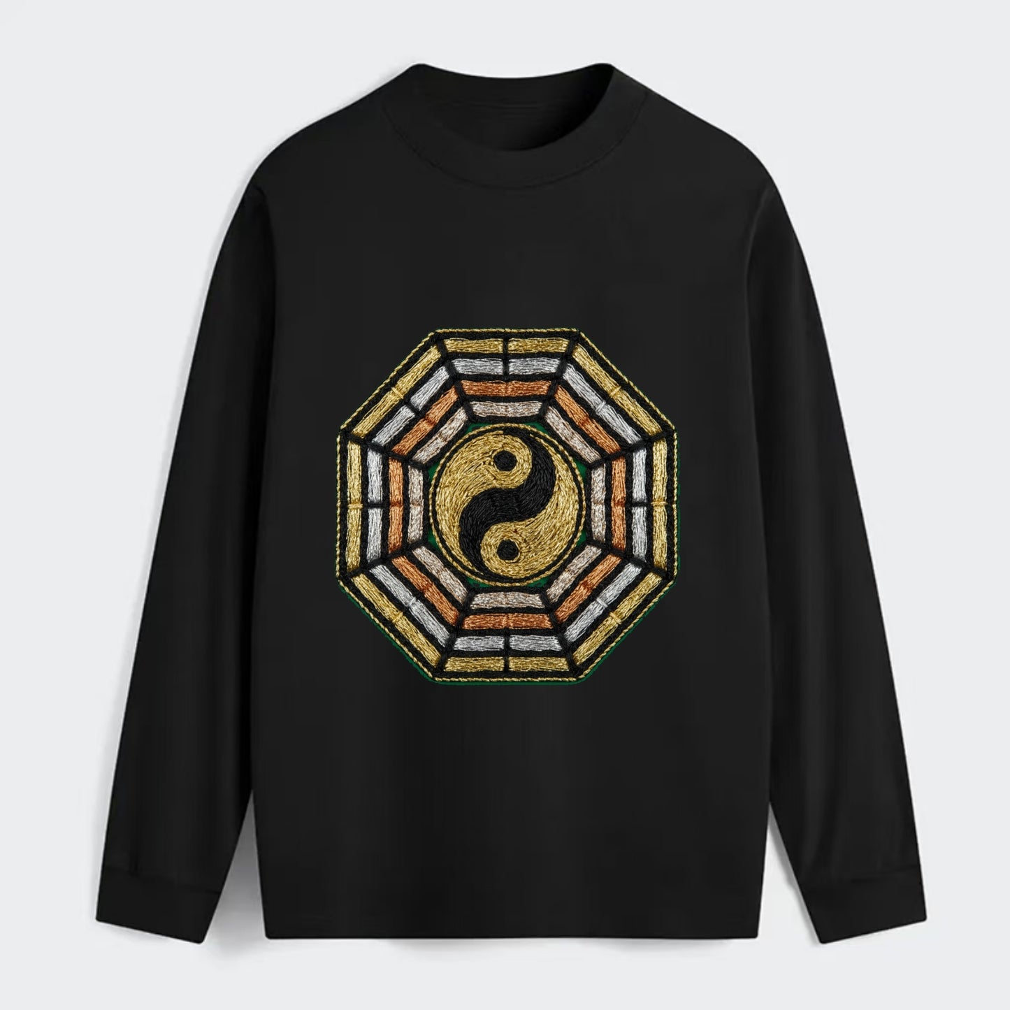Bagua - Classic Long Sleeve Shirt - Black