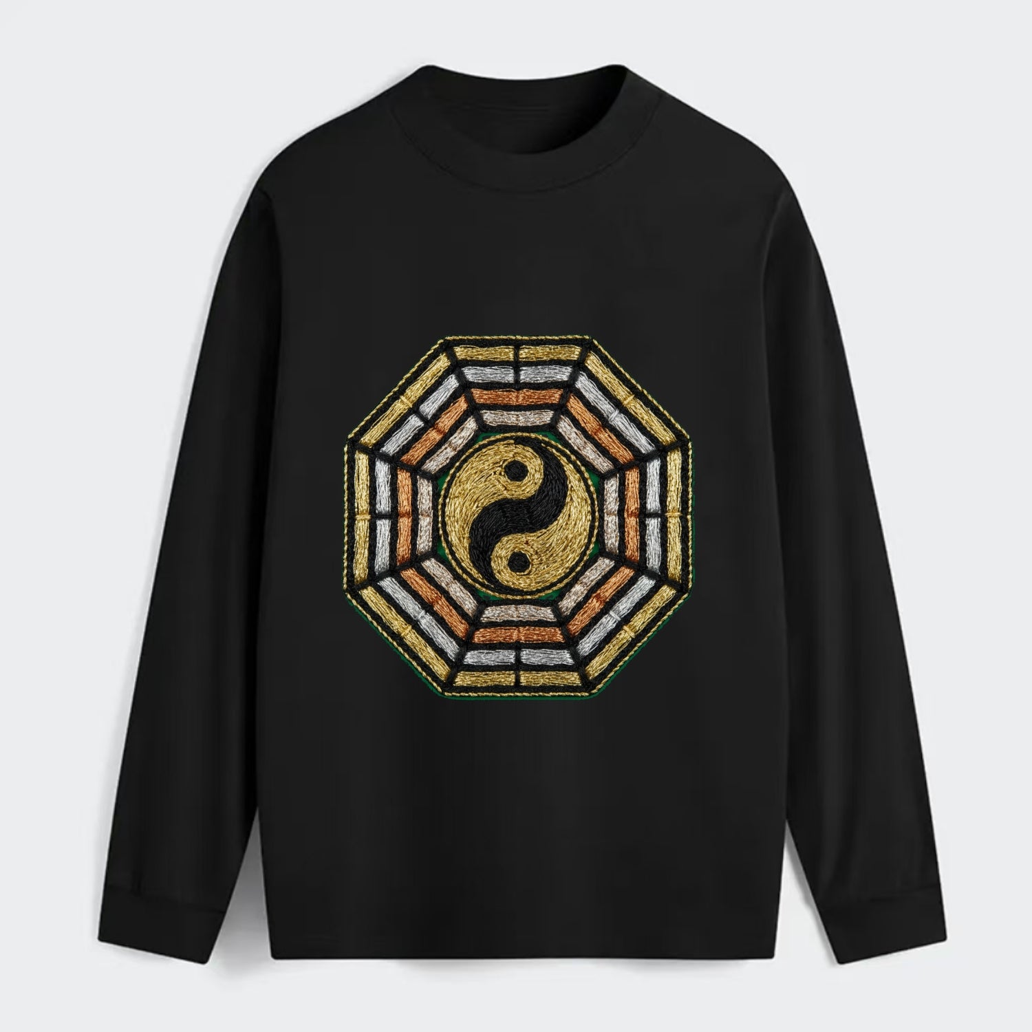 Bagua - Classic Long Sleeve Shirt - Black