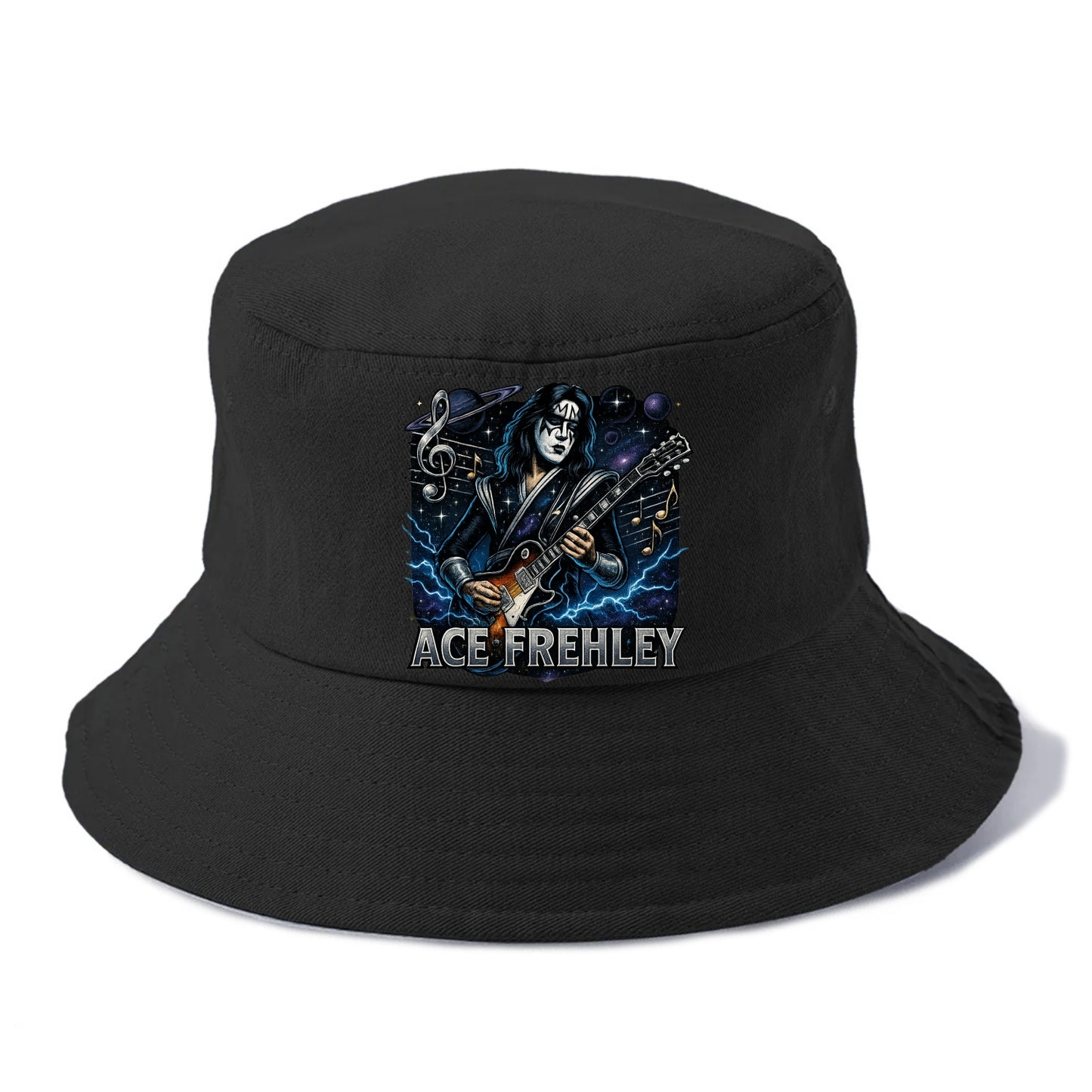 Ace Musical Cosmos - Bucket Hat - Black