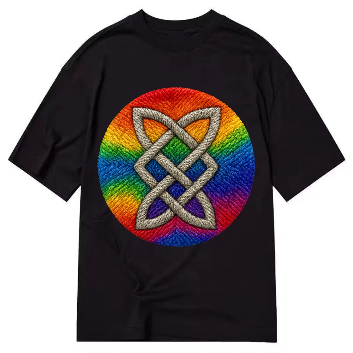 Celtic Shield Knot  - Classic T-shirt - Black