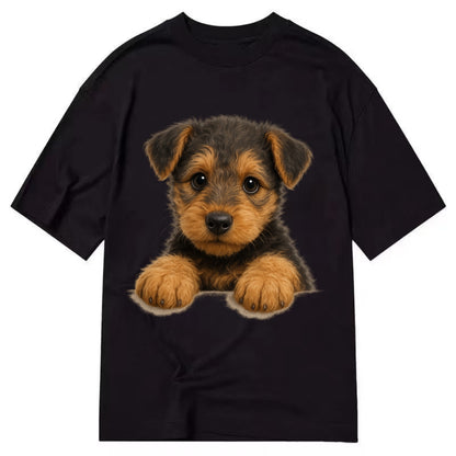 Airedale Terrier  - Classic T-shirt - Black