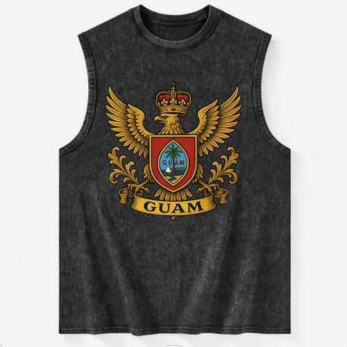 Guam Heritage Badge  - Vintage Washed Tank