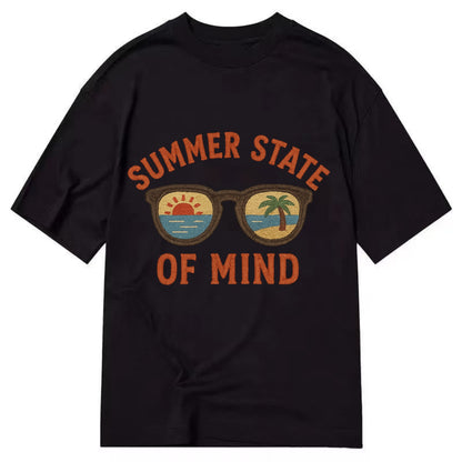 Summer State Of Mind  - Classic T-shirt - Black