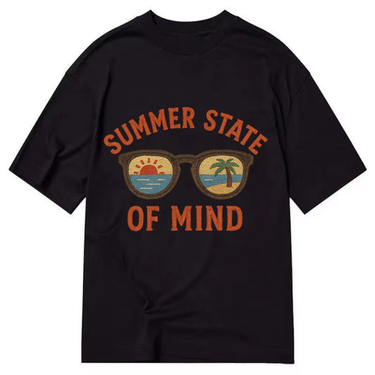 Summer State Of Mind  - Classic T-shirt - Black