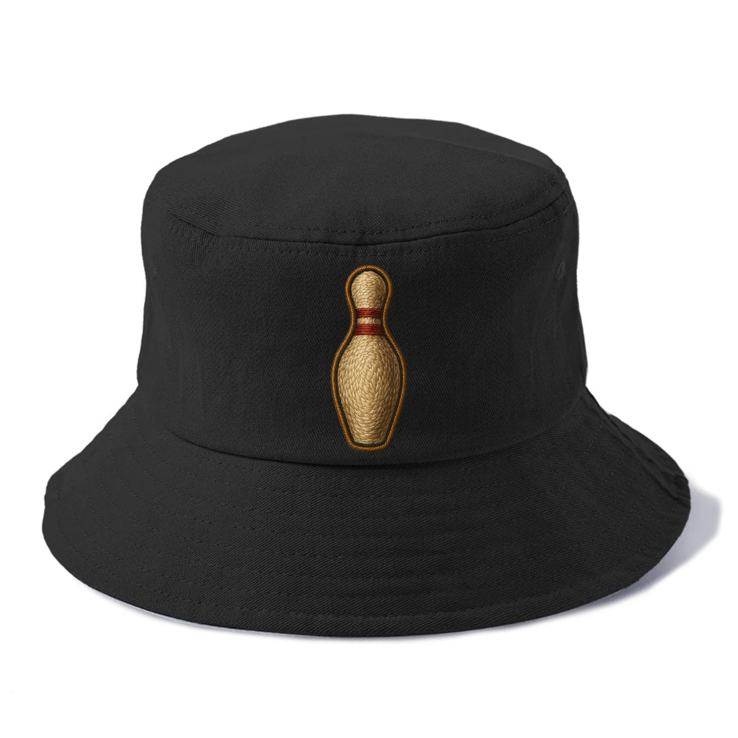 Bowling Pin  - Bucket Hat - Black