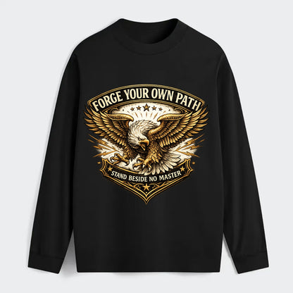 Forge Your Own Path - Classic Long Sleeve Shirt - Black