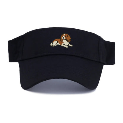 Cavalier King Charles Spaniel - Blenheim Visor - Black