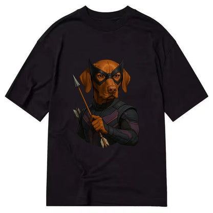 Vizsla Hawkeye  - Classic T-shirt - Black