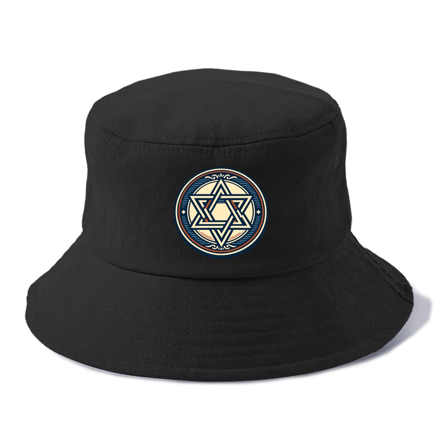 Celestial Unity Emblem - Bucket Hat - Black