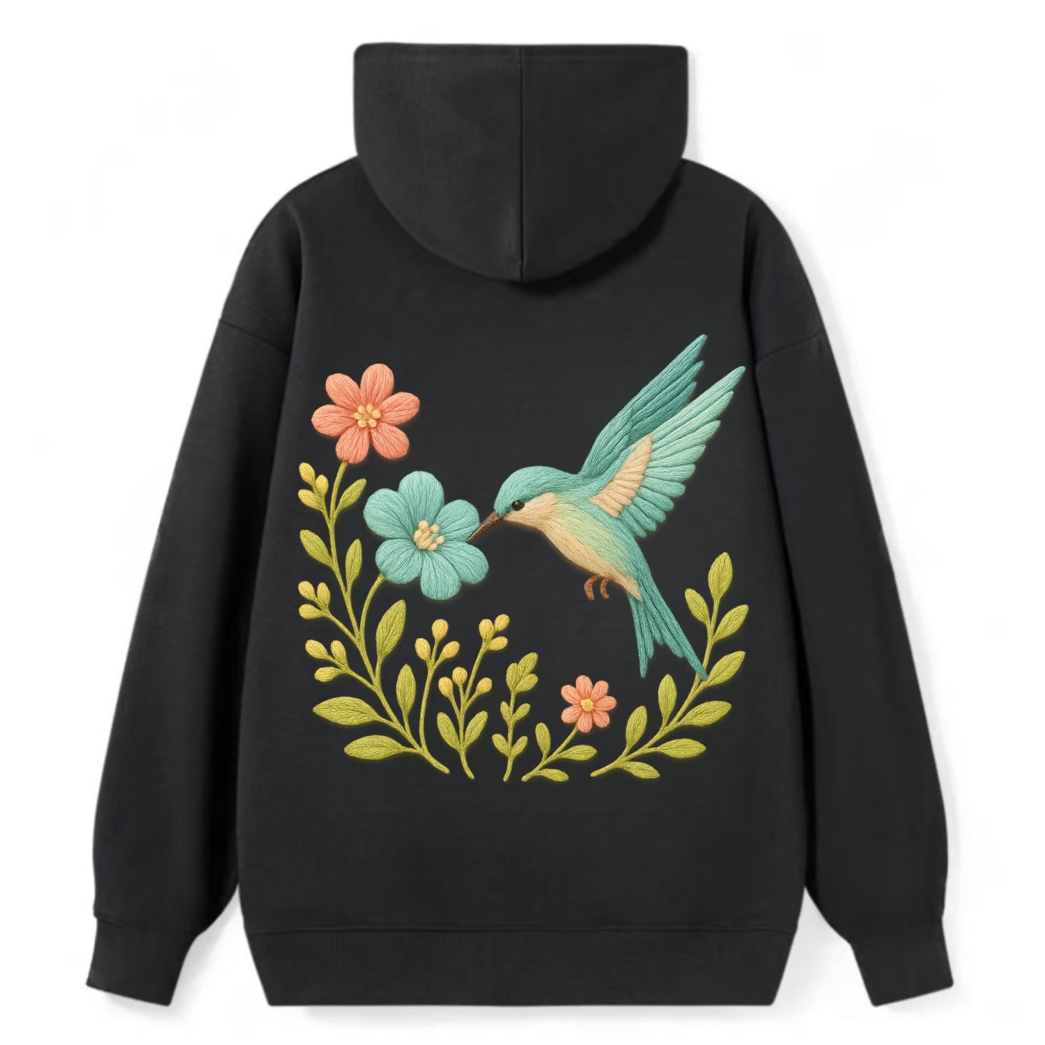 Mint Bee-Eater - Classic Pullover Hoodie - Black