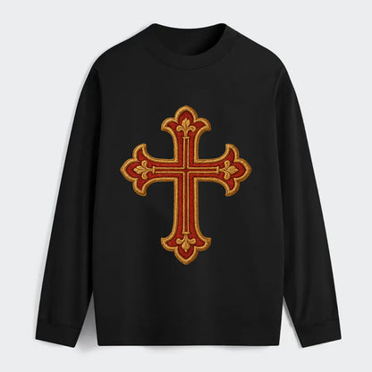 Armenian Cross - Classic Long Sleeve Shirt - Black