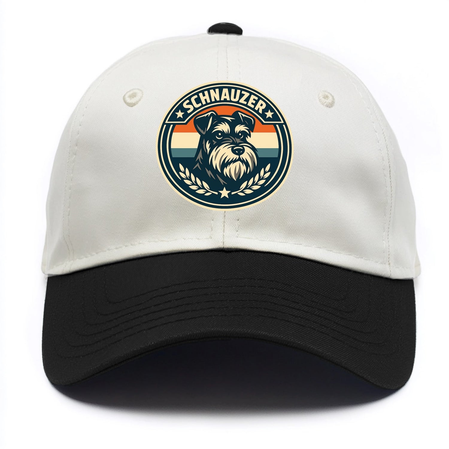 Noble Schnauzer Emblem - Two Tone Cap - Black