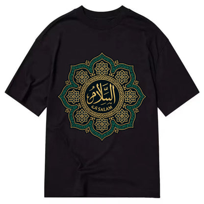 As-Salam Mandala - Classic T-shirt - Black