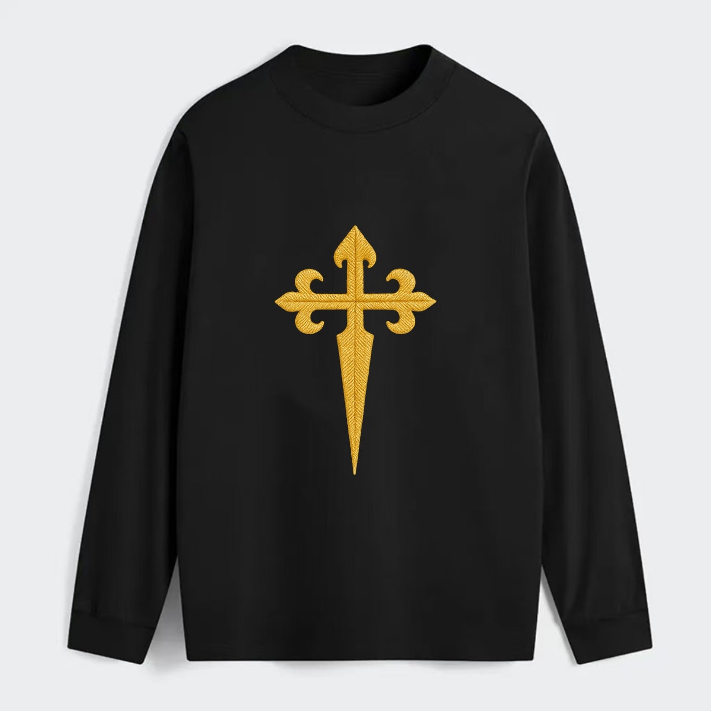 Order Of Santiago Cross - Classic Long Sleeve Shirt - Black